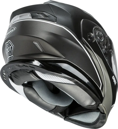 Md 01 Modular Exploit Helmet Matte Black/Silver Lg 