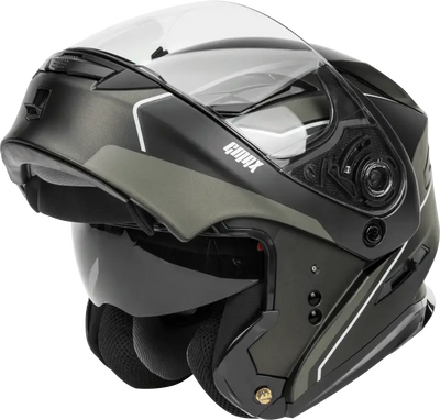 Md 01 Modular Exploit Helmet Matte Black/Silver Sm 