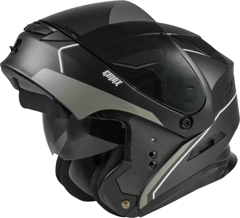 Md 01 Modular Exploit Helmet Matte Black/Silver Sm 