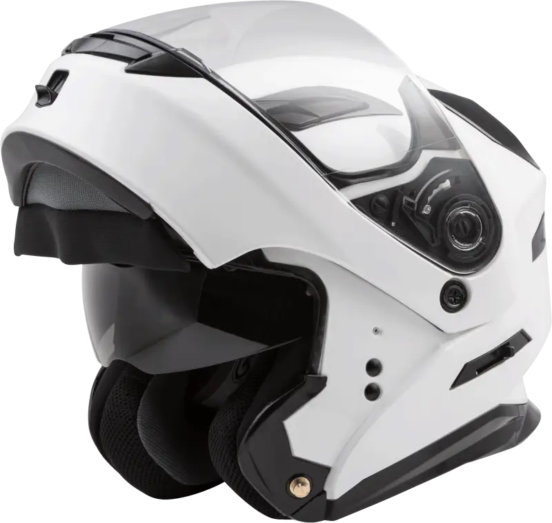 Md 01 Modular Helmet Pearl White Lg 