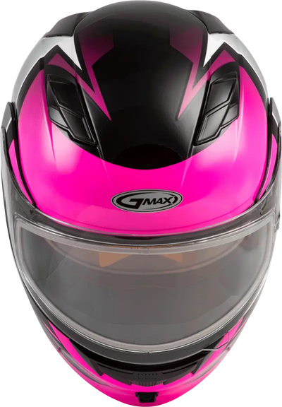Md 01s Modular Snow Helmet Descendant Black/Pink/White Md 