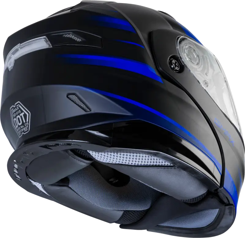 Md 01s Modular Snow Helmet Descendant Matte Black/Blue Md 