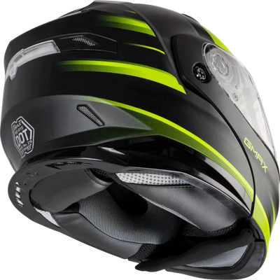 Md 01s Modular Snow Helmet Descendant Matte Blk/Hi Vis Lg 