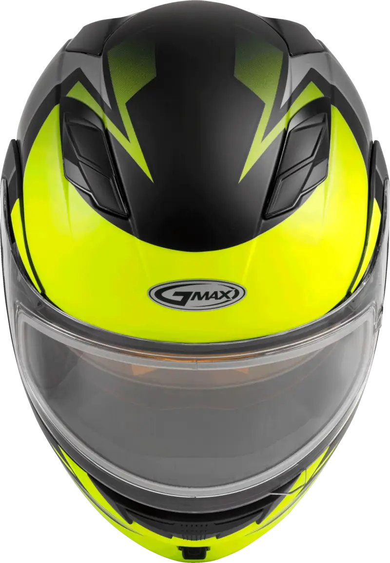 Md 01s Modular Snow Helmet Descendant Matte Blk/Hi Vis Md 