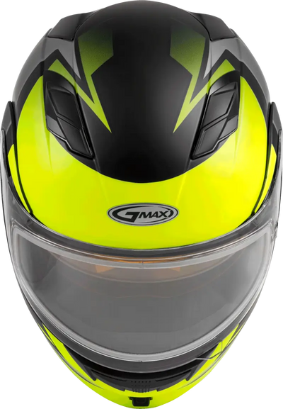 Md 01s Modular Snow Helmet Descendant Matte Blk/Hi Vis Xl 