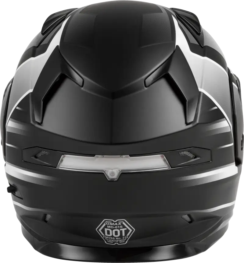 Md 01s Modular Snow Helmet Descendant Matte Blk/White Md 