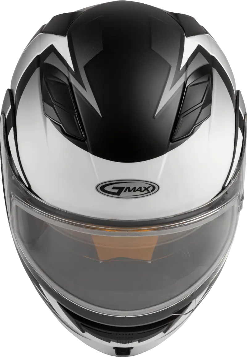 Md 01s Modular Snow Helmet Descendant Matte Blk/White Xl 