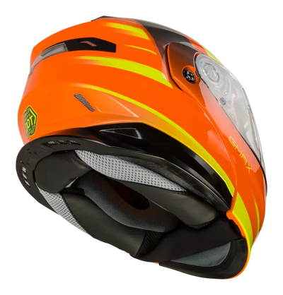 Md 01s Modular Snow Helmet Descendant Neon Org/Hi Vis 2x 