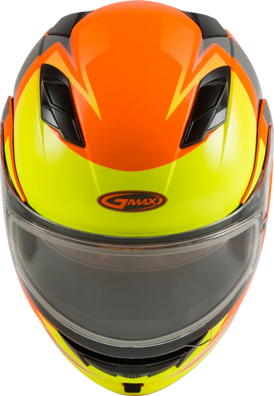 Md 01s Modular Snow Helmet Descendant Neon Org/Hi Vis Md 