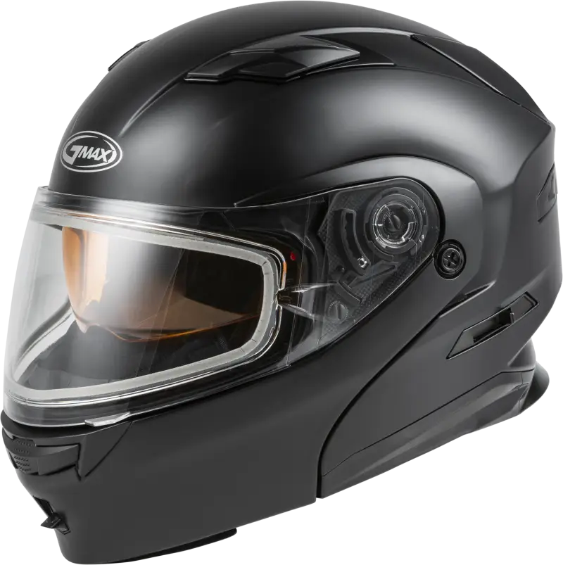 GMAX Md 01s Modular Snow Helmet Matte Black 3x