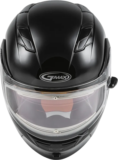 Md 01s Modular Snow Helmet W/Electric Shield Black 2x 