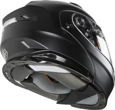 Md 01s Modular Snow Helmet W/Electric Shield Matte Blk 3x 