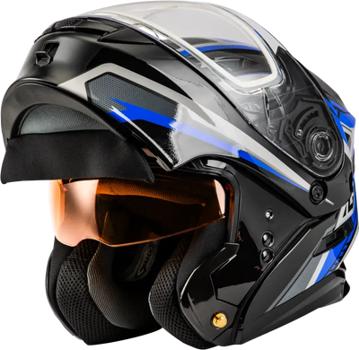 Md 01s Transistor Snow Helmet Blue/Black