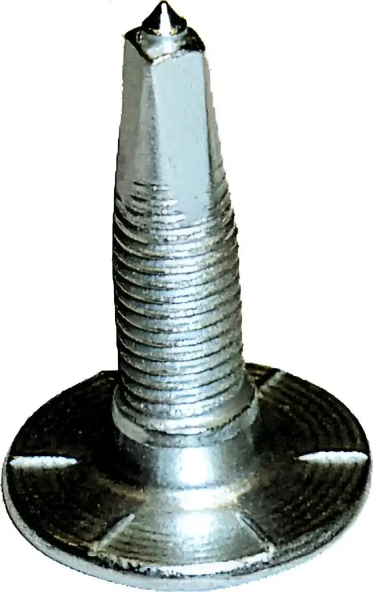 Silver Mega Bite Studs MEG-1575-BL with pointed tip and threaded shank for piercing