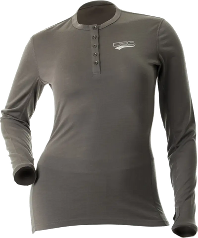 Merino Wool Base Layer Shirt Grey Xl
