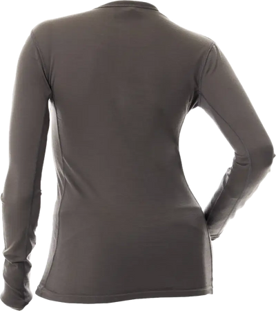 Merino Wool Base Layer Shirt Grey Xl
