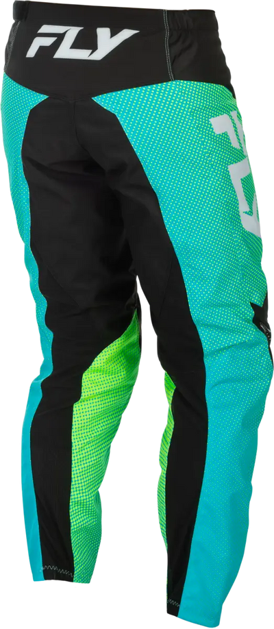 F 16 Pants Aqua/Black/White Sz 34 - FLY RACING