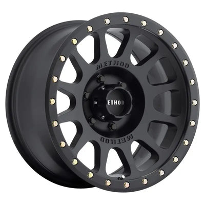 Method MR305 NV 18x9 0mm Offset 6x135 94mm CB Matte Black Street Loc Wheel - Truck & Automotive