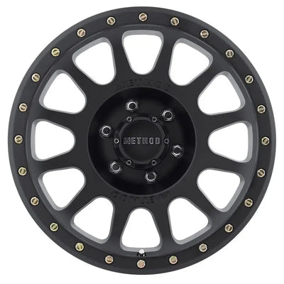 Method MR305 NV 18x9 0mm Offset 6x135 94mm CB Matte Black Street Loc Wheel - Truck & Automotive
