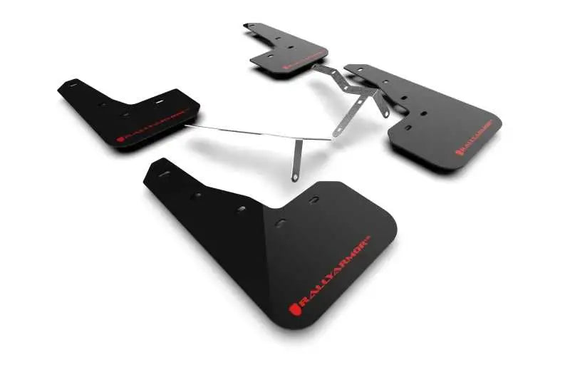 Rally Armor MF90-UR-BLK/RD Rally Armor 2022 Honda Civic (Incl. Si/Sport/Touring) UR Black Mud Flap w/ Red Logo
