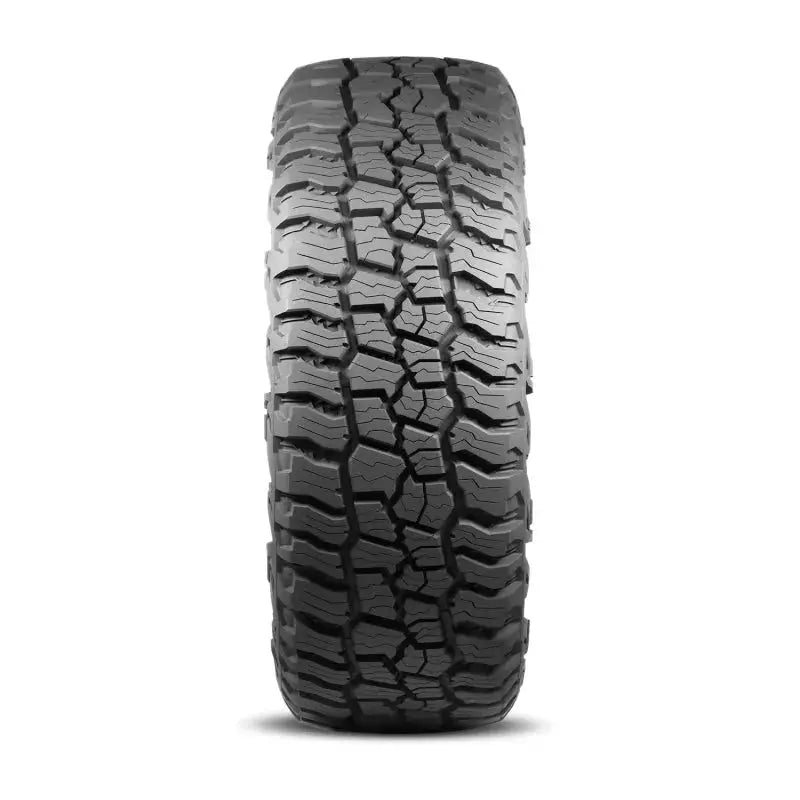 Mickey Thompson Baja Boss A/T Tire 35X12.50R17LT with aggressive tread pattern for exceptional off-road traction and durability.