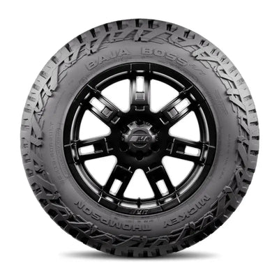 Mickey Thompson Baja Boss A/T Tire - 35X12.50R17LT 119Q D, aggressive tread pattern, durable construction, wide footprint for stability, fits trucks and SUVs.