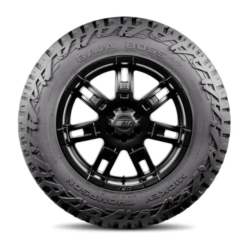 Mickey Thompson Baja Boss A/T Tire - LT285/70R17 121/118Q E, aggressive tread, all-terrain capability, durable construction, optimized ride comfort, versatile size.