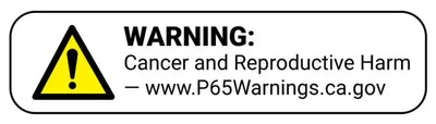 Warning label indicating potential cancer and reproductive harm as per California Proposition 65, found on the Mickey Thompson Classic III Wheel product page.