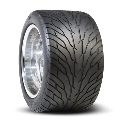 Mickey Thompson Sportsman S/R Tire 31X18.00R15LT with flamed tread pattern for hot rods, muscle cars, and street rods.
