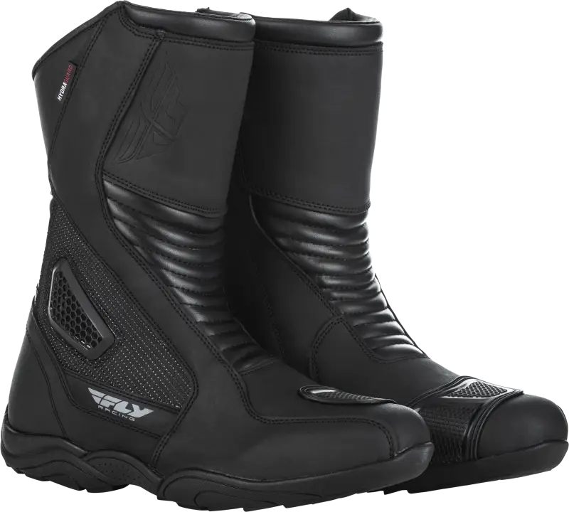 FLY RACING Milepost Boots Black Sz 12