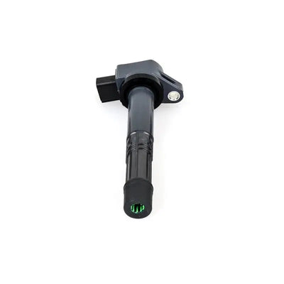 Gray ignition coil for Honda Civic ignition upgrade on Mishimoto Civic ignition coil