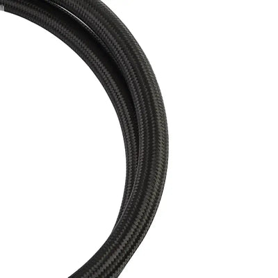 Mishimoto 10Ft Stainless Steel Braided Hose w/ -10AN Fittings - Black - Truck & Automotive
