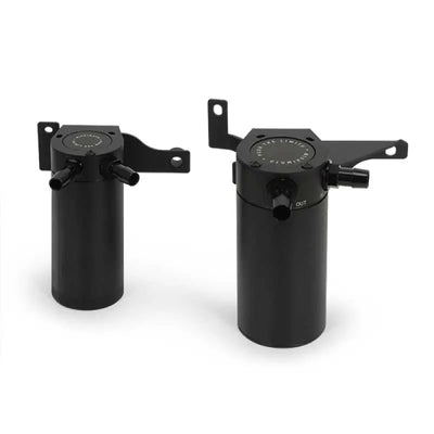 Mishimoto 11-14 Ford F-150 EcoBoost 3.5L Baffled Oil Catch Can Kit - Black 