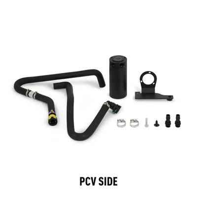 Mishimoto 11-14 Ford F-150 EcoBoost 3.5L Baffled Oil Catch Can Kit - Black 