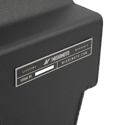 Mishimoto 11-19 Ford 6.7L Powerstroke Aluminum Degas Tank - Micro-Wrinkle Black - Truck & Automotive