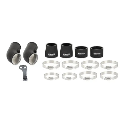 Mishimoto 12-16 BMW F10 M5 Intercooler Pipe Kit Micro Wrinkle Black - Forced Induction