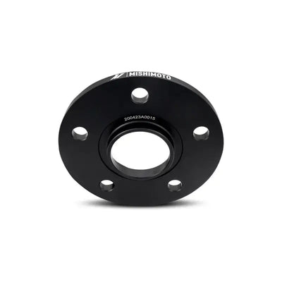 Mishimoto Wheel Spacers - 5x120 - 64.1 CB - M14 x1.5 - 15mm - BK - Mishimoto