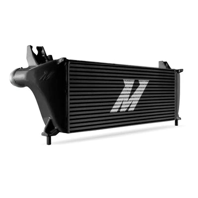 Mishimoto 19+ Ford Ranger 2.3L EcoBoost Performance Intercooler Kit - Black, showcasing sleek design and superior cooling efficiency.