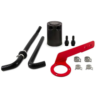 Mishimoto 2018+ Honda Accord 2.0T Baffled Oil Catch Can PCV Side - Red 