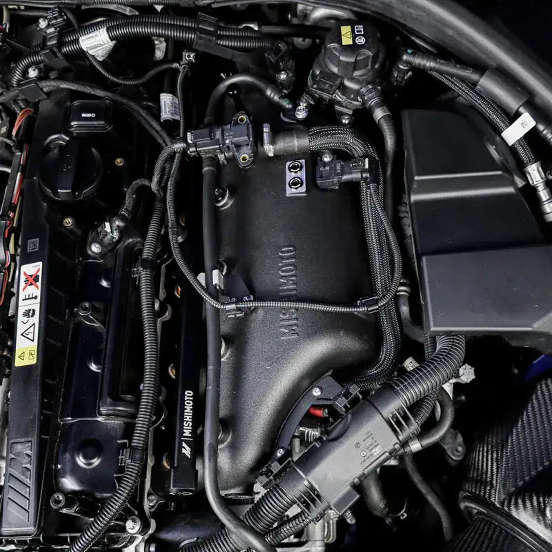 Mishimoto 2021 + BMW G80 M3/M4 Performance Intercooler - Black - Forced Induction
