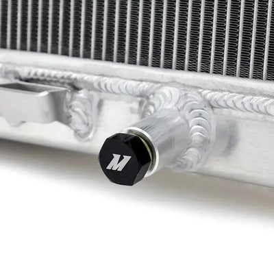Aluminum radiator with black cap for Mishimoto 2023+ Nissan Z performance aluminum radiator