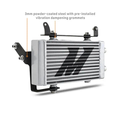 Mishimoto 2023 + Toyota GR Corolla Oil Cooler Kit - Thermostatic - Silver - Cooling