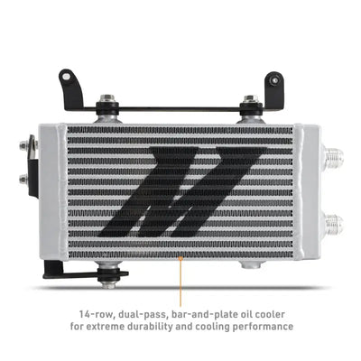 Mishimoto 2023 + Toyota GR Corolla Oil Cooler Kit - Thermostatic - Silver - Cooling