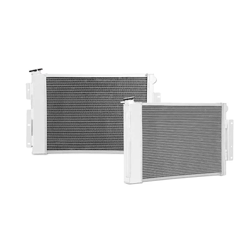 White aluminum radiators for Pontiac Firebird, perfect performance aluminum radiator upgrade