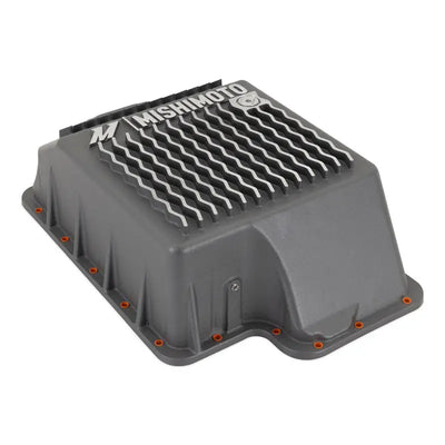 Mishimoto 89-10 Powerstroke E4OD 4R100 5R110 Trans Pan Cast GR - Truck & Automotive
