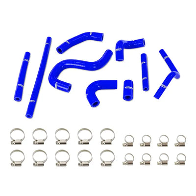 Mishimoto 96-02 Toyota 4Runner 3.4L (w/ Rear Heater) Silicone Heater Hose Kit - Blue - Truck & Automotive
