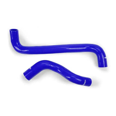 Blue silicone hoses from Mishimoto for Chevy Corvette Z06 radiator upgrade