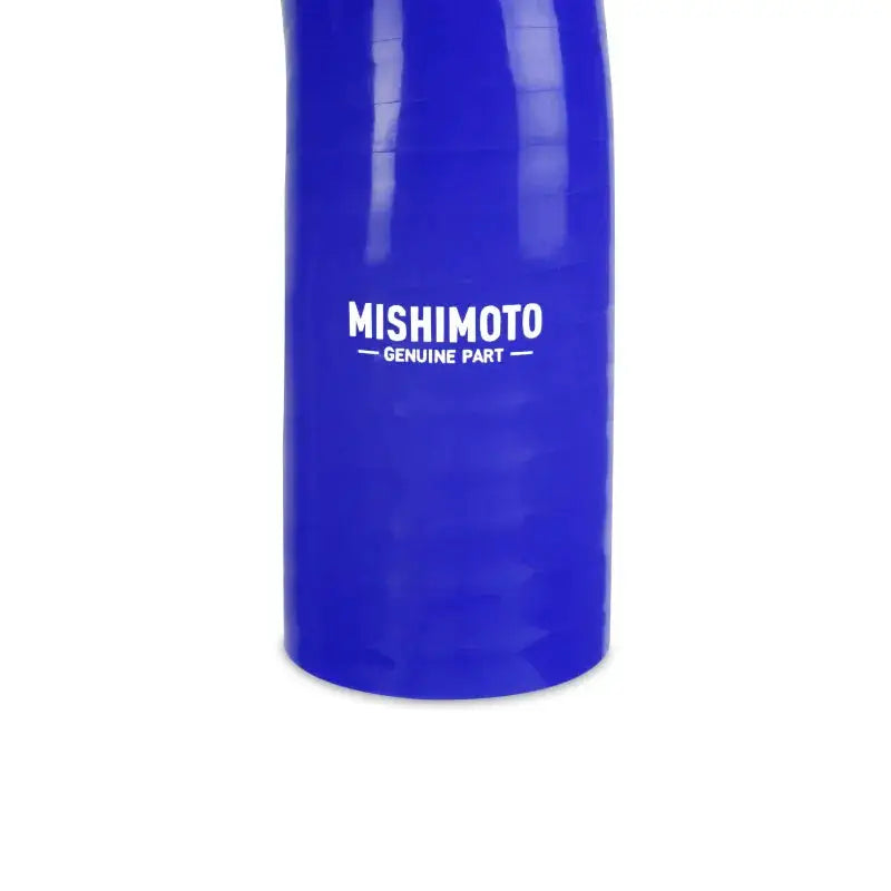 Blue Mishimoto hose for Chevy Corvette Z06 radiator upgrade
