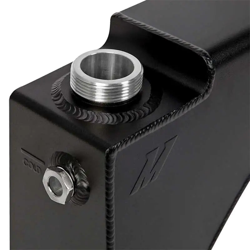 Mishimoto 99-03 Ford 7.3L Powerstroke Aluminum Degas Tank - Micro-Wrinkle Black 
