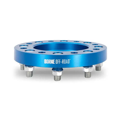 Mishimoto Borne Off-Road Wheel Spacers - 8X170 - 125 - 38.1mm - M14 - Blue - and Tire Accessories